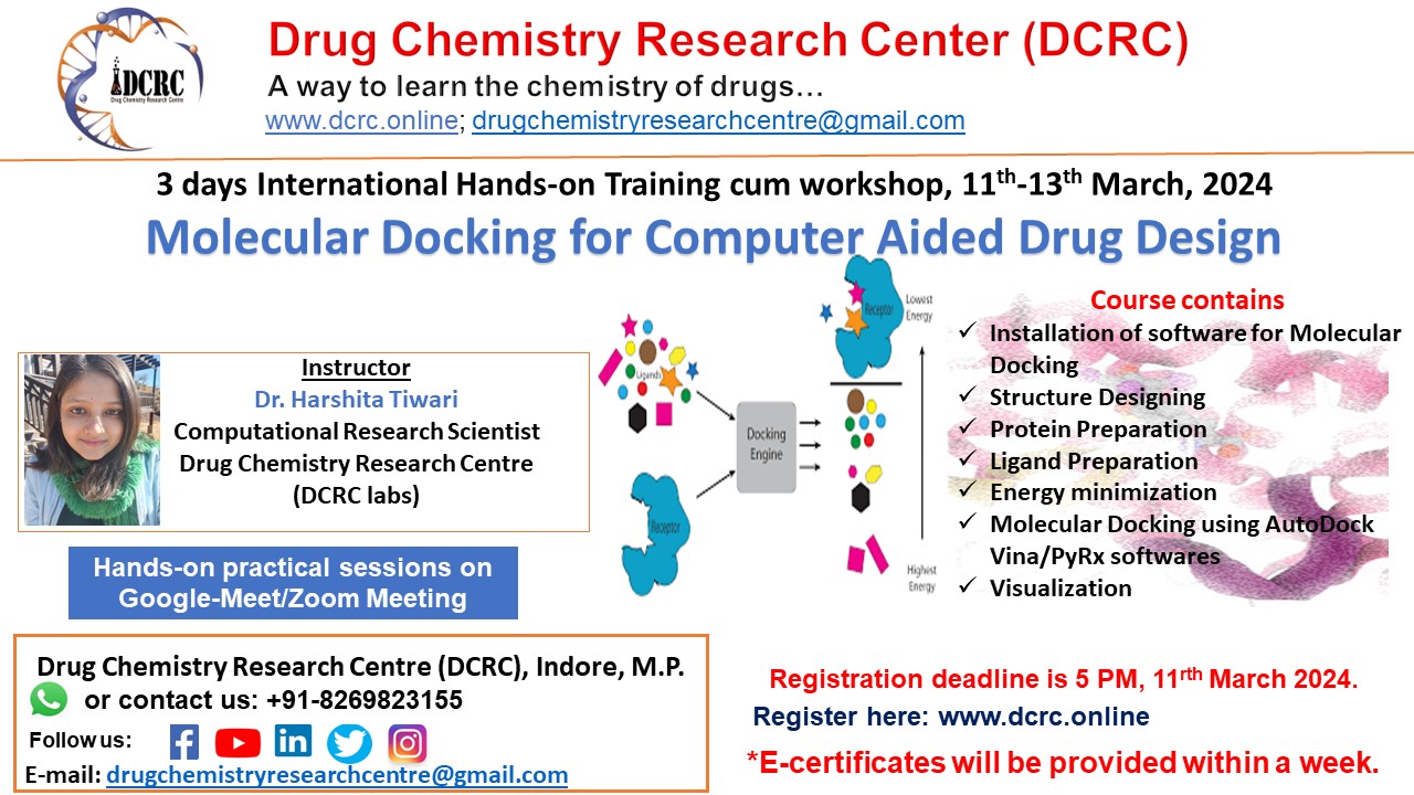 Molecular Docking for Computer Aided Drug Design